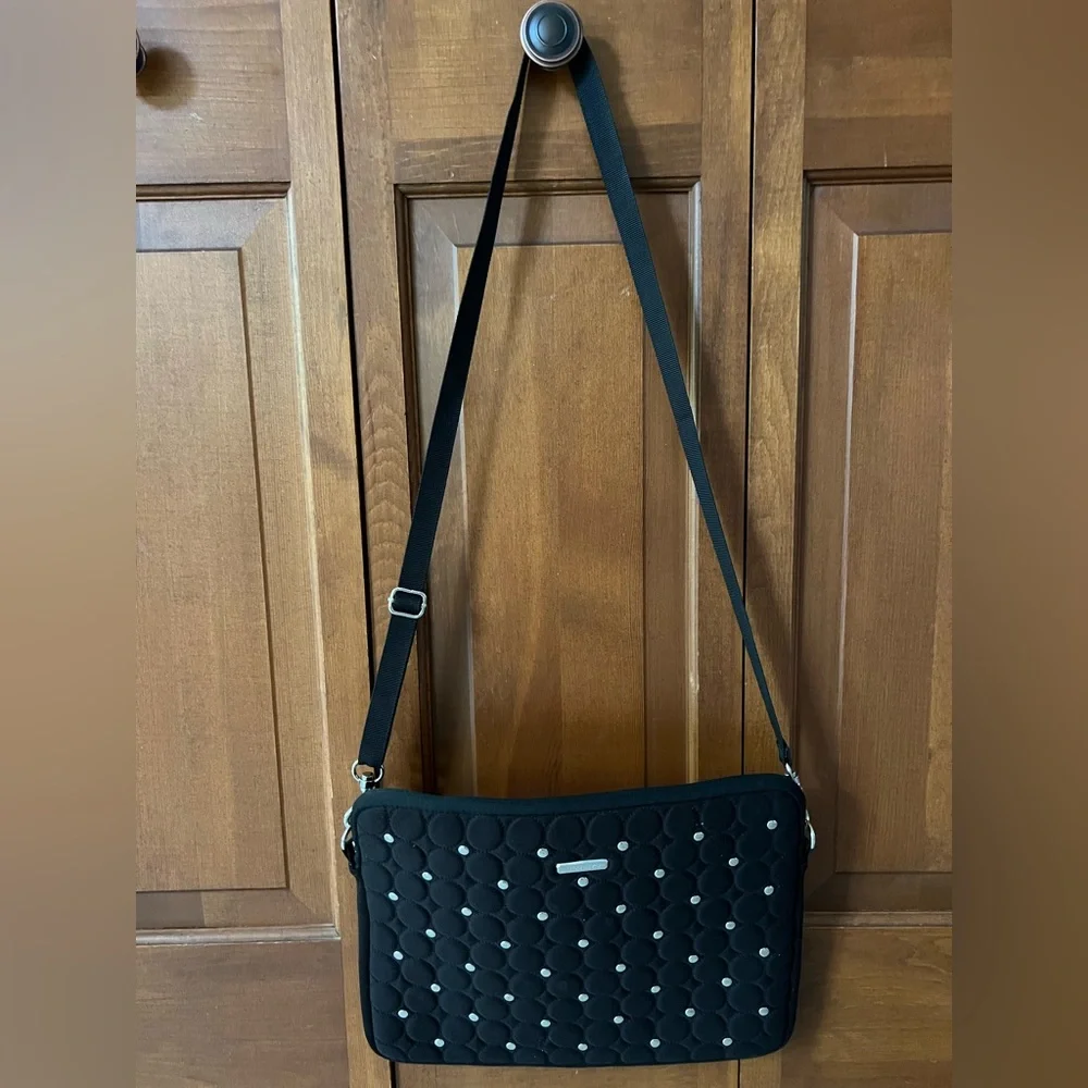 Rebecca Minkoff Black Quilted Computer Bag
